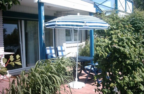 Schonberger Strand Apartment | Comfortable, ground-floor vacation apartment with terrace and garden to make you feel at home.