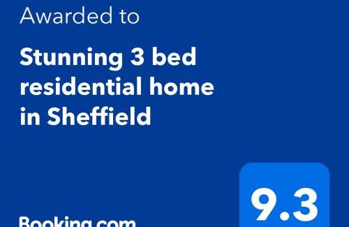 Sheffield House | Comfortable 3 bed residential home in Sheffield