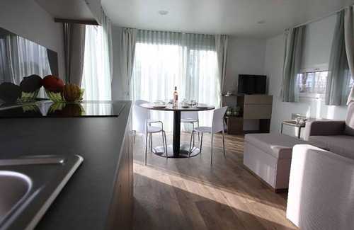 Municipality of Gulpen-Wittem Ski Chalet | Comfortable Air-conditioned Chalet in Limburg