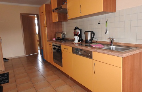 Fuhlendorf Apartment | Comfortable apartment, in a quiet forest location, a few minutes' drive. to the beach