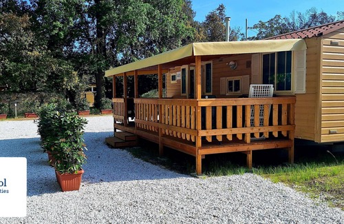 Viareggio Ski Chalet | Comfortable Campsite-chalet G14 Tuscany Near sea
