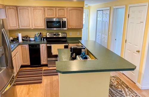 Nantucket House | Comfortable home near beaches, town, & airport with patio, WiFi, grill, & W/D