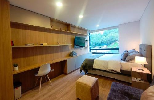 Usaquen Apartment | Comfortable Loft with natural view, Usaquen Bogotá
