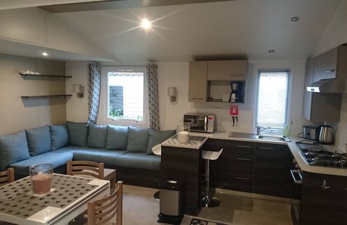 Pont-Aven House | Comfortable MOBILE HOME for 2 to 6 people, Domaine de Kerlann