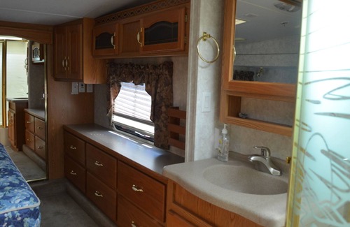 Bouckville House | Comfortable RV located on a full service campsite in the Ciderhouse Campground