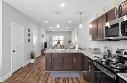 Clarksville Apartment | Comfortable Space