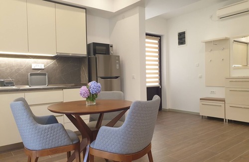 Skaljari Apartment | Comfortable studio apartment with patio, two minutes walk from the nearest beach