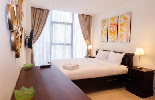 Pancoran Apartment | Comfy 2BR L'Avenue Apartment By Travelio