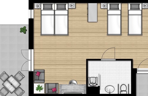 Municipality of Hellevoetsluis Apartment | Comfy family room with sea view, near the beach