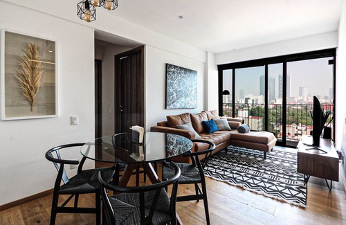 Hipodromo Condesa Apartment | Comodo departamento en Condesa
