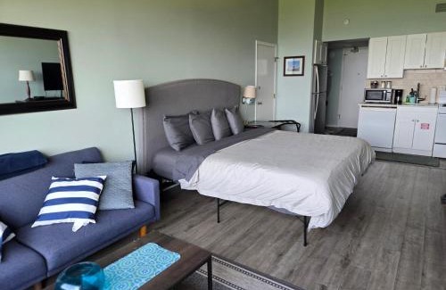 Weirs Beach Apartment | Concerts! Lake Winni Views! Kitchen! Pool! Hot Tub!