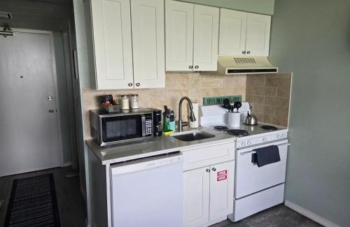 Weirs Beach Apartment | Concerts! Lake Winni Views! Kitchen! Pool! Hot Tub!