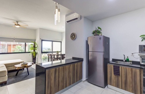 La Cruz de Huanacaxtle Condo | Condo 2BD con alberca en roof!