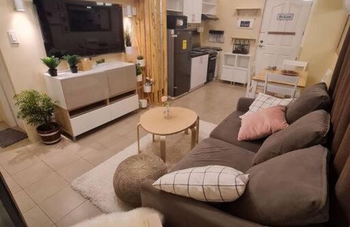 Pio del Pilar Apartment | Condotel 2BR 2Baths,living,kitchen & dining