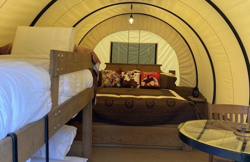 Swan Valley House | Conestoga Wagon 2 - Swan Valley RV Park - Near scenic Snake River