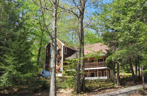 Holderness House | Contemporary Home with Boat Slip on Squam