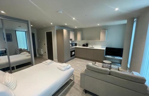 Bracknell Apartment | Contemporary Studio with free Parking in Bracknell