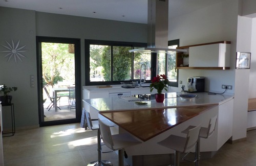 Assas House | Contemporary villa with swimming pool in a wooded park near Montpellier