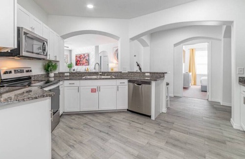 Sunset Ridge House | Convenient House Near Dis, game room w/luxury pool