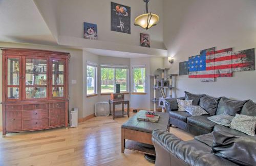 Frederick House | Convenient Longmont Home with Hot Tub and Sauna!