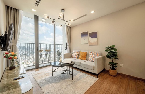 Tan Thuan Tay Apartment | Cool and New 3Brs Apartment - Amazing view - Free Pool&Gym - D7