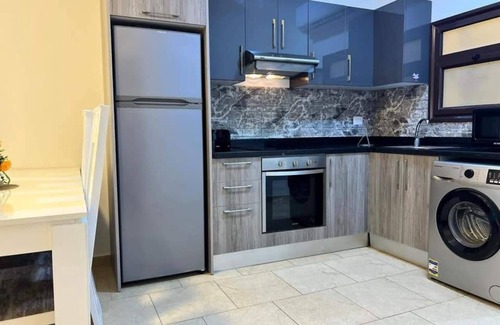 Dahar Ski Chalet | Cool chalet with AC, side sea view – Hurghada Concierge at Turtles Beach Resort