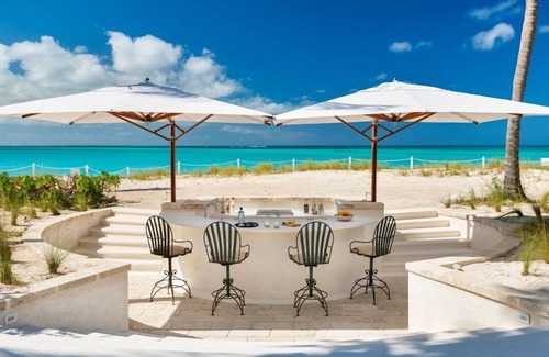 Leeward Settlement Villa | Coral House | Beach Front - Located in Exquisite Grace Bay with Private Pool