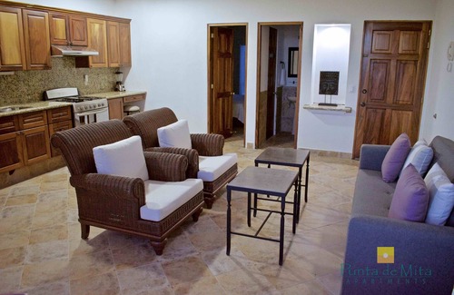 Emiliano Zapata Apartment | "Coral", One Bedroom Apartment. You can Walk to Beach and Restaurants.