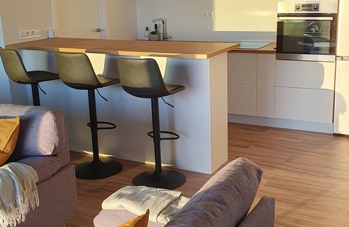Porto do Son House | Corbelo, modern and functional house between the sea and the mountains. Ideal for families