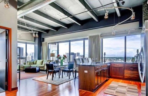 Five Points Condo | Corner penthouse with THE best city and mountain views in Denver