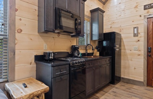 Rocky Grove Cabin | Cosby Knob | Romantic Woodland Hideaway in New Tiny Home