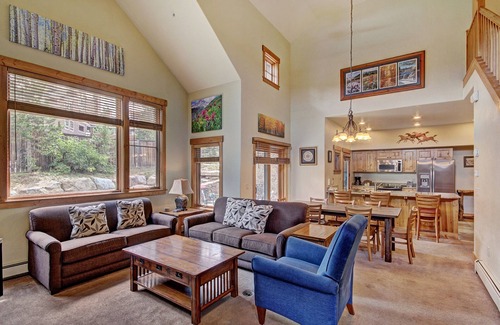 Breckenridge Condo | Cosmopolitan Decor + Spacious 3br In Downtown Breck Sleeps 8 3 Bedroom Townhouse by RedAwning