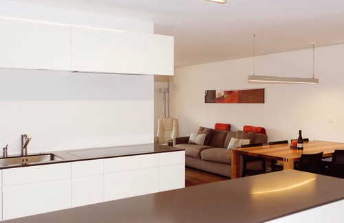 Spiez Apartment | Cosy apartment for 4 guests with WIFI, TV, balcony and pets allowed