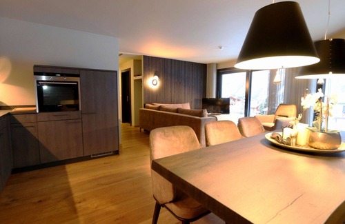 Saas-Fee Apartment | Cosy apartment for 6 people with WIFI, TV and balcony
