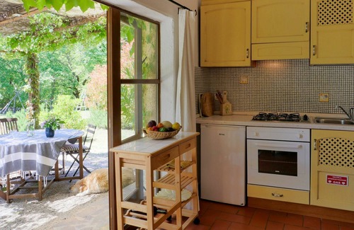 Montieri House | Cosy apartment in villa for 4 guests with pool, terrace, pets allowed and parking