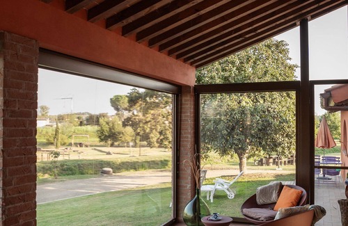 Larciano House | Cosy apartment in villa for 4 people with A/C, hot tub, WIFI, pool, TV, panoramic view and parking
