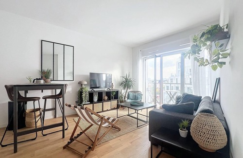 Moulin du Comte Apartment | Cosy apartment with balcony in the heart of Rennes