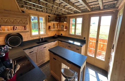 Schoenried Ski Chalet | Cosy chalet with balcony/terrace
