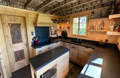 Schoenried Ski Chalet | Cosy chalet with balcony/terrace
