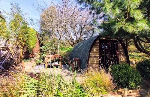 Saltash Cabin | Cosy Glamping at The Greenhouse Spa Retreat