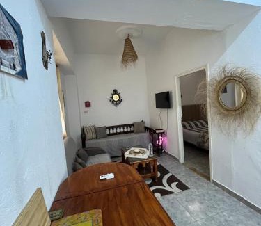 Sousse - Monastir Apartment | Cosy Ground Floor Studio with Terrace