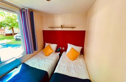 Saint-Georges-de-Didonne Ski Chalet | Cosy Lili - Mobilhome MANDARINE - Proche océan