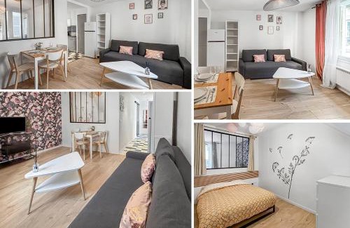 Melun Apartment | Cosy & Moderne avec verrière