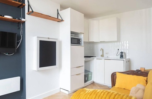 Le Pre-Saint-Gervais Apartment | Cosy & quiet studio near La Villette