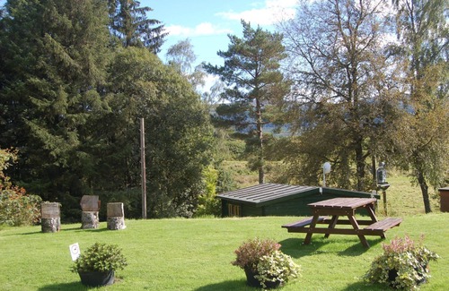 Killin Cabin | Cosy Rowan (2) woodland lodge by Killin, Loch Tay