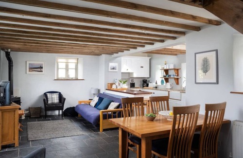St Ives House | Cosy Rural Garden Cottage Sea Views Near St Ives