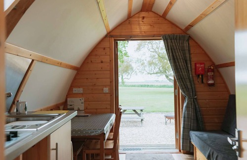 Weston Cabin | Cosy Rural Wooden Glamping Cabin