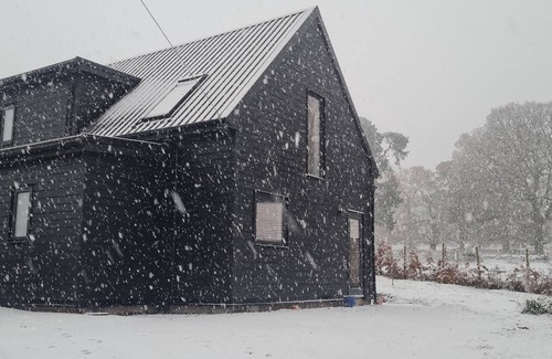 Newtyle Apartment | Cosy studio annex in peaceful countryside. Dog friendly.