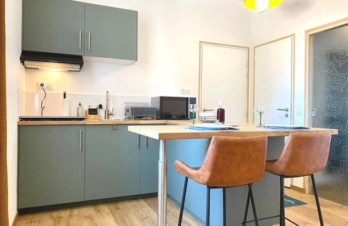 La Bernerie-en-Retz Apartment | Cosy studio village and beach on foot