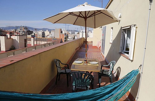 Barceloneta Apartment | Cosy sunny and quiet attic near beach in Barcelona